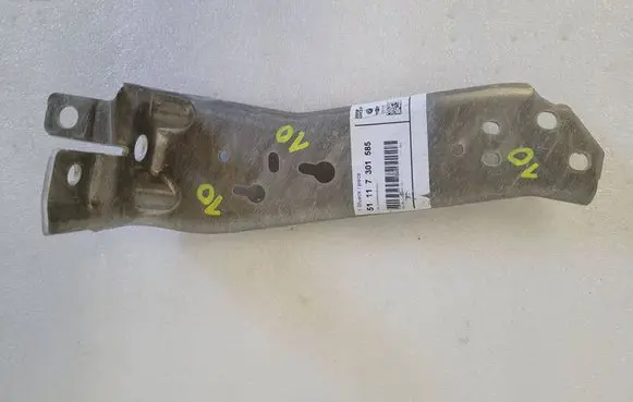 Front bumper support beam