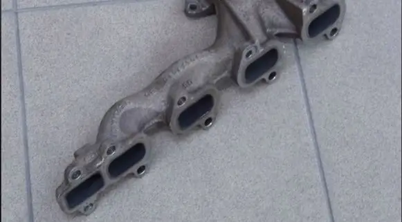 Audi A8 S8 D3 4E Exhaust manifold 057253033BD