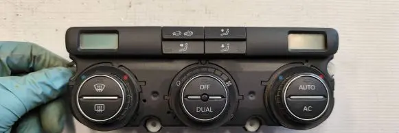 Volkswagen PASSAT B6 Climate control unit 3C0907044CR 5HB01010620 SW0811