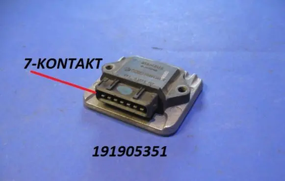 Audi 80 90 B2 Ignition amplifier control unit 191905351