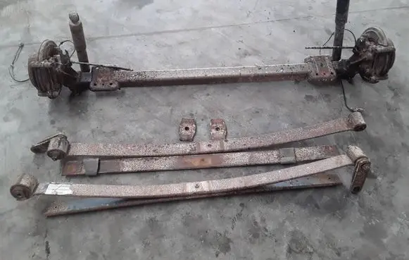 Peugeot Boxer Rear axle beam 