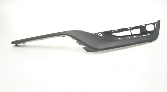 Front bumper splitter molding