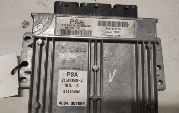 Peugeot 406 Engine control unit/module 9655826580 S2000PM2CEM0 JCAECMME