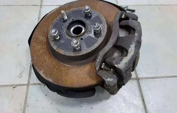 Subaru Legacy Front wheel hub spindle knuckle