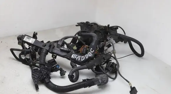 BMW 5 E60 E61 Engine installation wiring loom 7802196 7580375 7580419