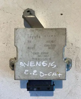 Toyota Avensis T250 Other control units/modules 8594005050 603027 603025