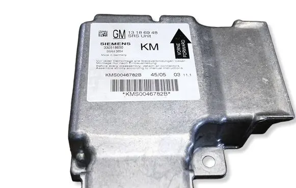 Opel Vectra C Airbag control unit/module 13186948 330518650 5WK43654