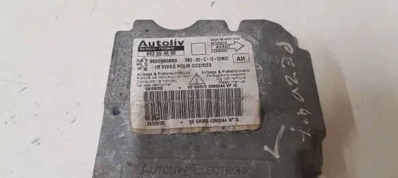 Peugeot 407 Airbag control unit/module 603554600 9655880880