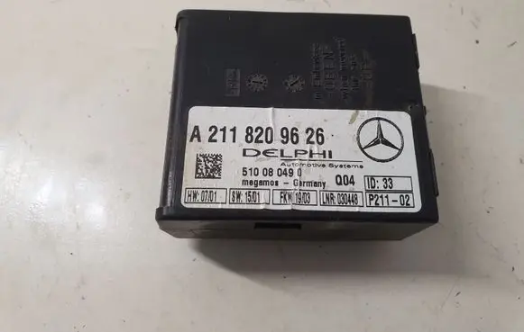 Mercedes-Benz E W211 Alarm control unit/module A2118209626