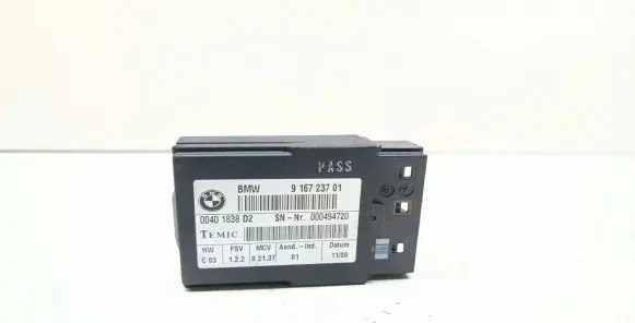BMW 3 E92 E93 Seat control module 9167237