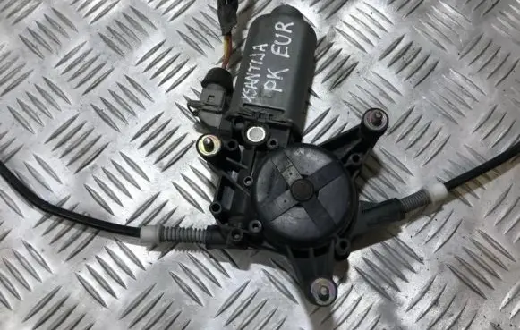 Front door window regulator motor