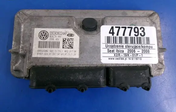 Seat Ibiza III (6L) Engine control unit/module ECU 03C906024AF
