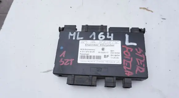 Mercedes-Benz CLS C219 Seat control module A2118705026