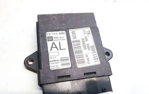 Opel Signum Door control unit/module 13111456