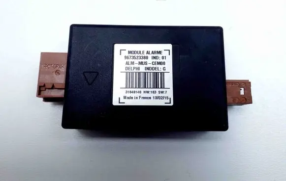 Citroen C4 II Picasso Alarm control unit/module 31848140 9673523380