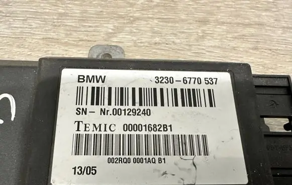 BMW 7 E65 E66 Other control units/modules 32306770537 00001682B1 00129240
