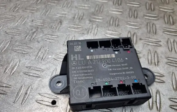 Mercedes-Benz C W204 Door control unit/module A2129004106