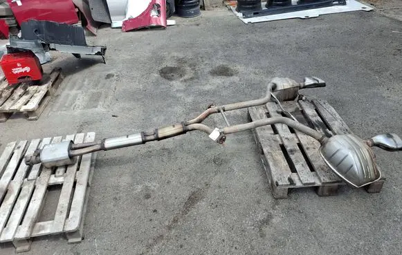 Porsche Panamera (970) Muffler/silencer 97011168122 97011168222