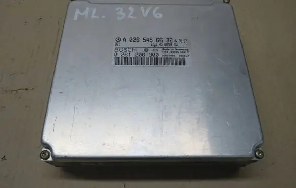 Mercedes-Benz ML W166 Engine control unit/module A0265456632 26RT0000 0261206300