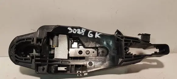 Peugeot 3008 II Rear door exterior handle/bracket 9820341280