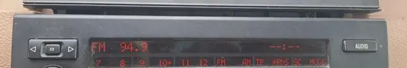 BMW X5 E53 Radio/CD/DVD/GPS head unit 65828384932