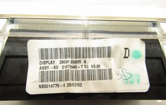 Nissan Almera N16 Screen/display/small screen 28090bn805a