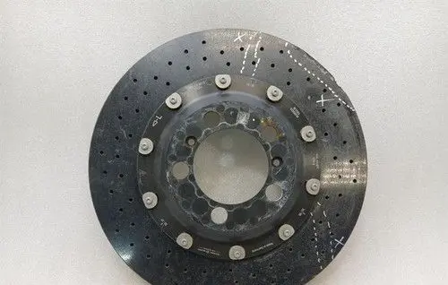 Porsche 718 Cayman 982 982c Rear brake disc plate dust cover 9GT615601D
