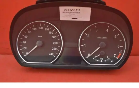 BMW 1 E82 E88 Speedometer (instrument cluster) 1042775-03