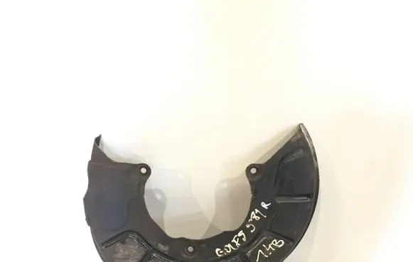 Volkswagen Golf V Front brake disc dust cover plate 