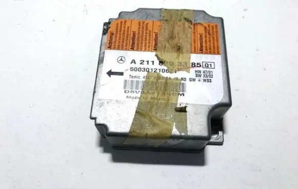 Mercedes-Benz E W211 Airbag control unit/module a2118203385 500301210621