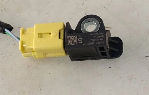 Airbag deployment crash/impact sensor