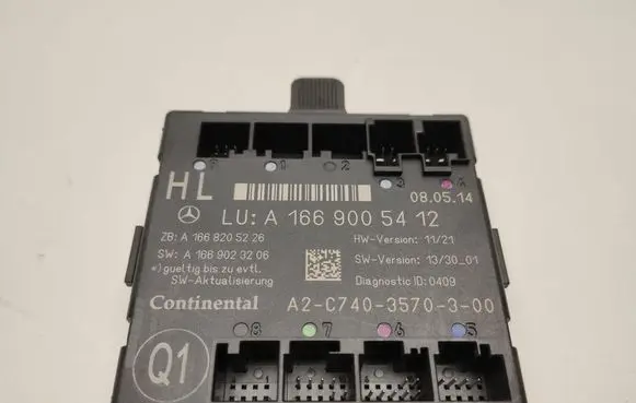 Mercedes-Benz ML W166 Door control unit/module A1669005412
