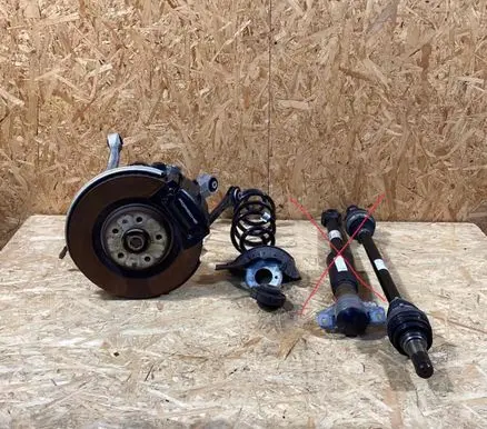 Porsche Macan (95B) Rear wheel hub spindle/knuckle 95B505432BY 95B615601G 95B615406AE