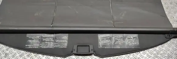 Parcel shelf load cover