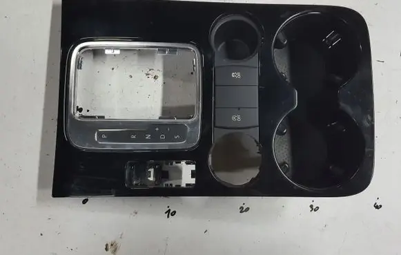 Volkswagen Touareg II Gear shifter surround trim plastic 