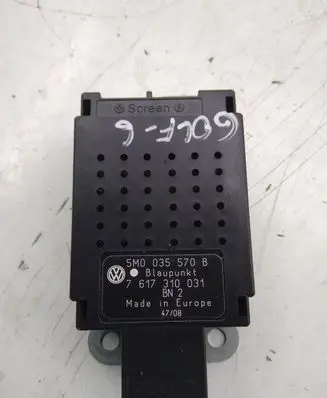 Volkswagen Golf VI Aerial antenna amplifier 5M0035570B 7617310031