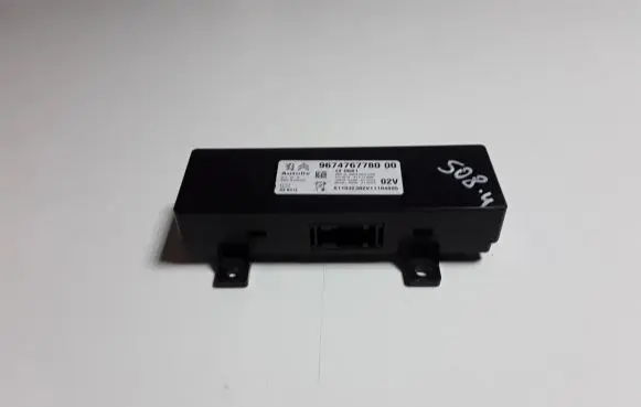 Peugeot 508 Bluetooth control unit module 9674767780