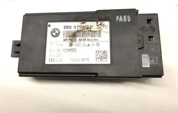 BMW 7 F01 F02 F03 F04 Other control units/modules 9216468