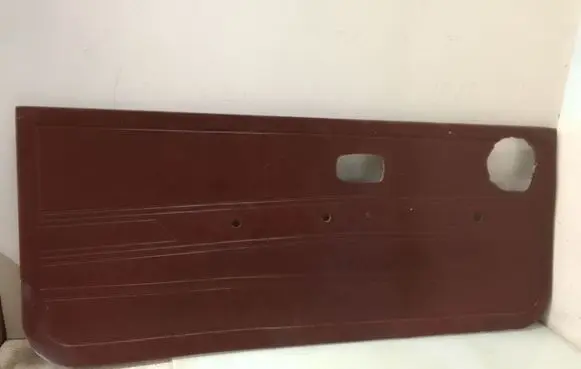 Front door card panel trim
