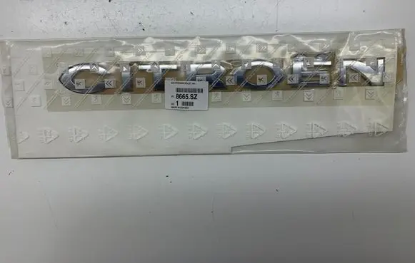 Citroen Jumpy Manufacturers badge/model letters 8665SZ