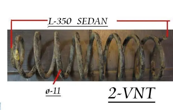 Volkswagen PASSAT B4 Rear coil spring