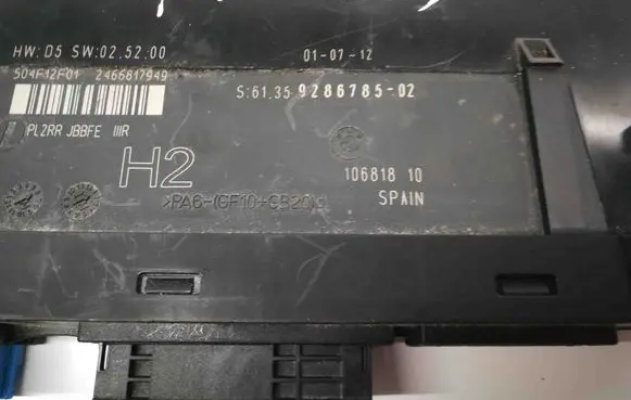 BMW X1 E84 Central body control module 9286785