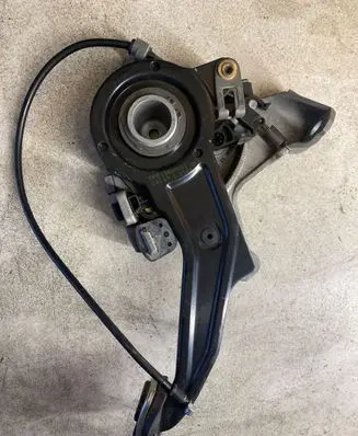 Volkswagen Phaeton Handbrake/parking brake lever assembly 3D1712303C