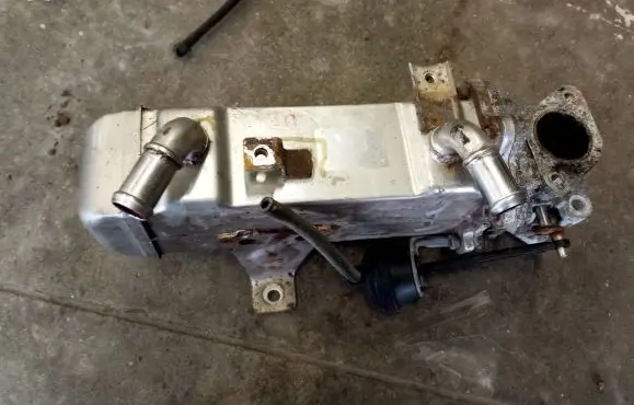 KIA Sportage EGR valve cooler 284162F140