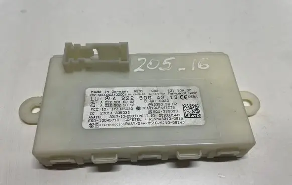 Mercedes-Benz C W205 Other control units/modules A2229004213