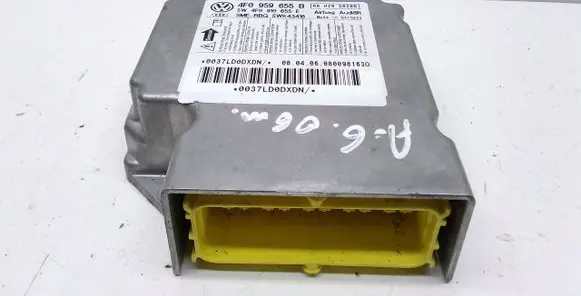 Audi A6 S6 C6 4F Airbag control unit/module 4F0959655B 4F0910655E