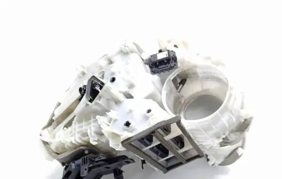 Interior heater climate box assembly