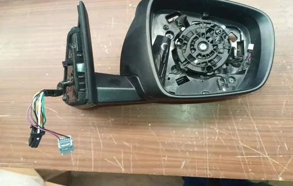 Renault Koleos I Front door electric wing mirror 963016877r 963035198r