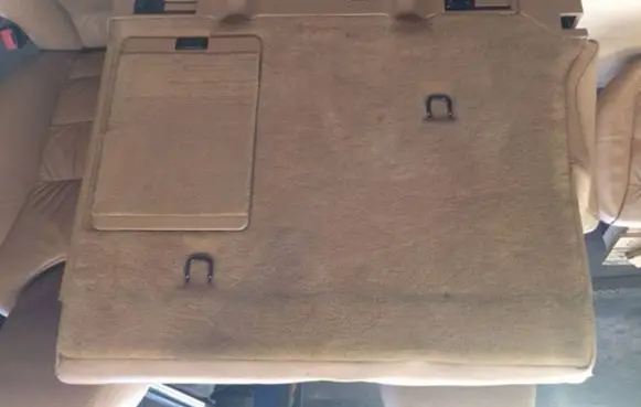 Porsche Cayenne (9PA) Rear seat 