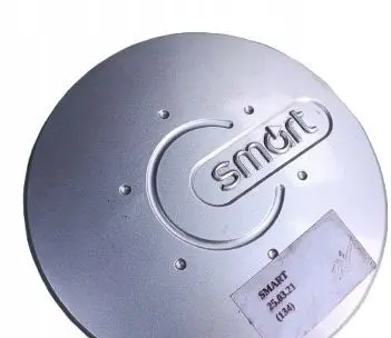 Smart ForTwo I Original wheel cap 0002166V003